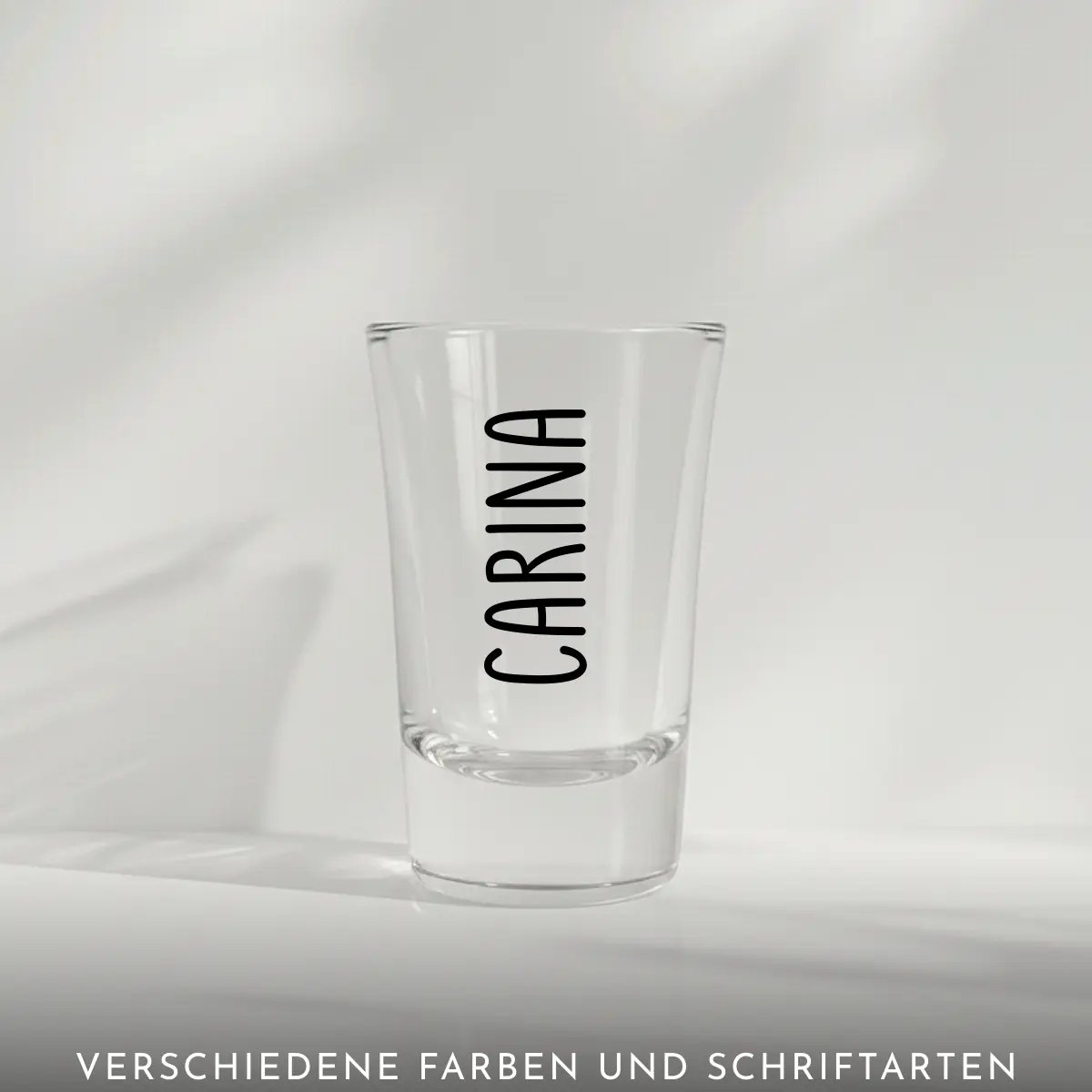 Personalisierte Schnapsgläser mit Wunschnamen