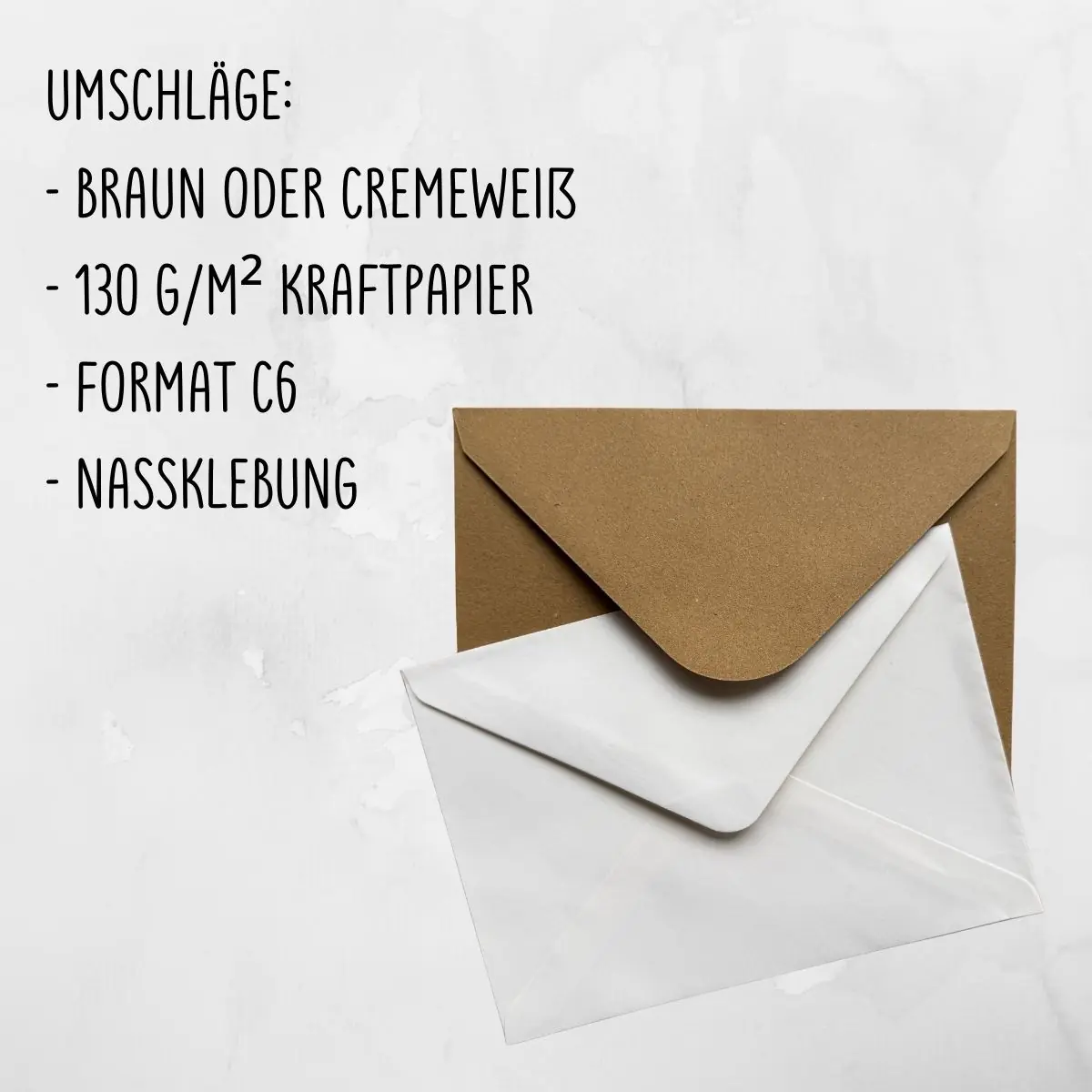 Save the Date Karte mit Datum - Zeitloses Design