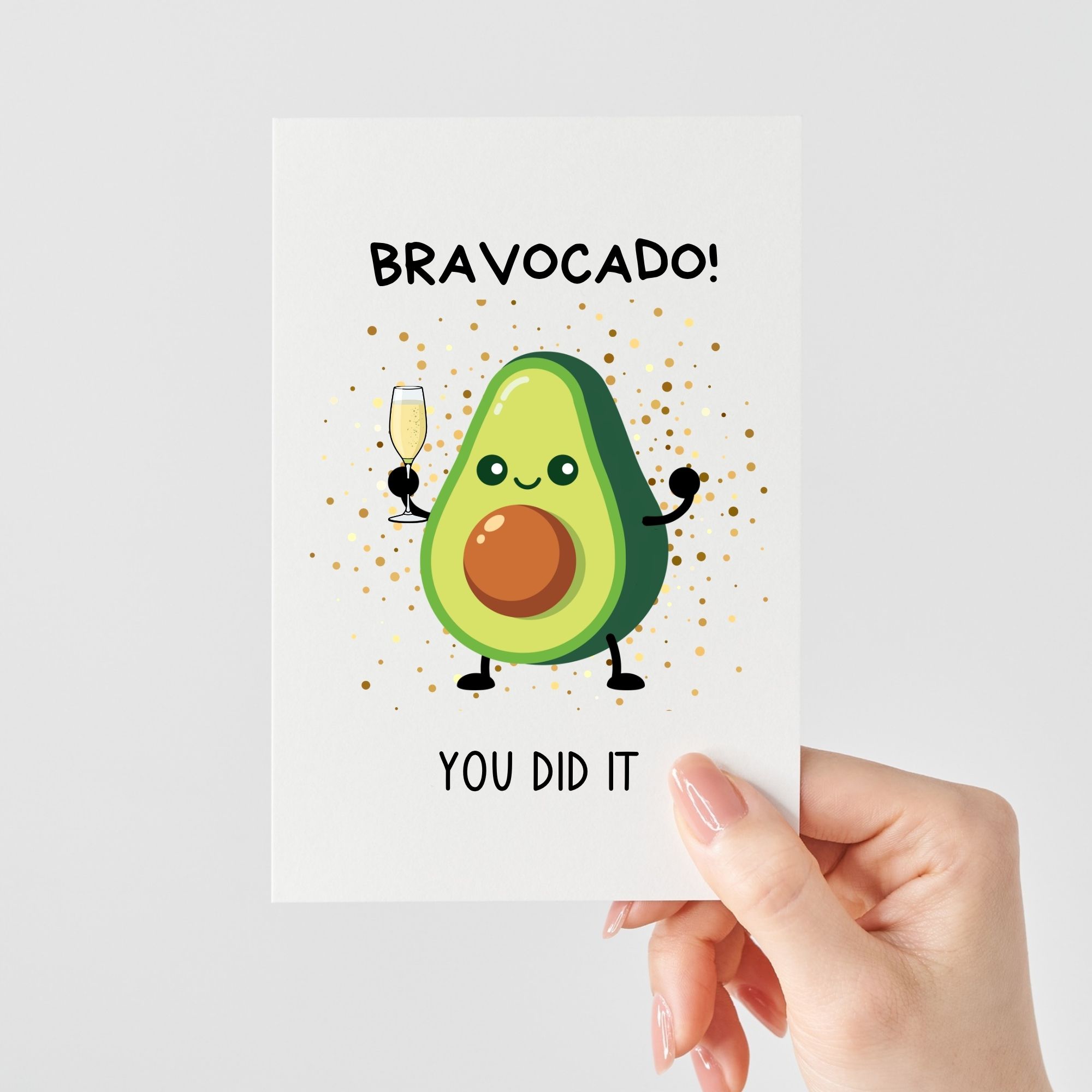 Lustige Glückwunschkarte | Bravocado