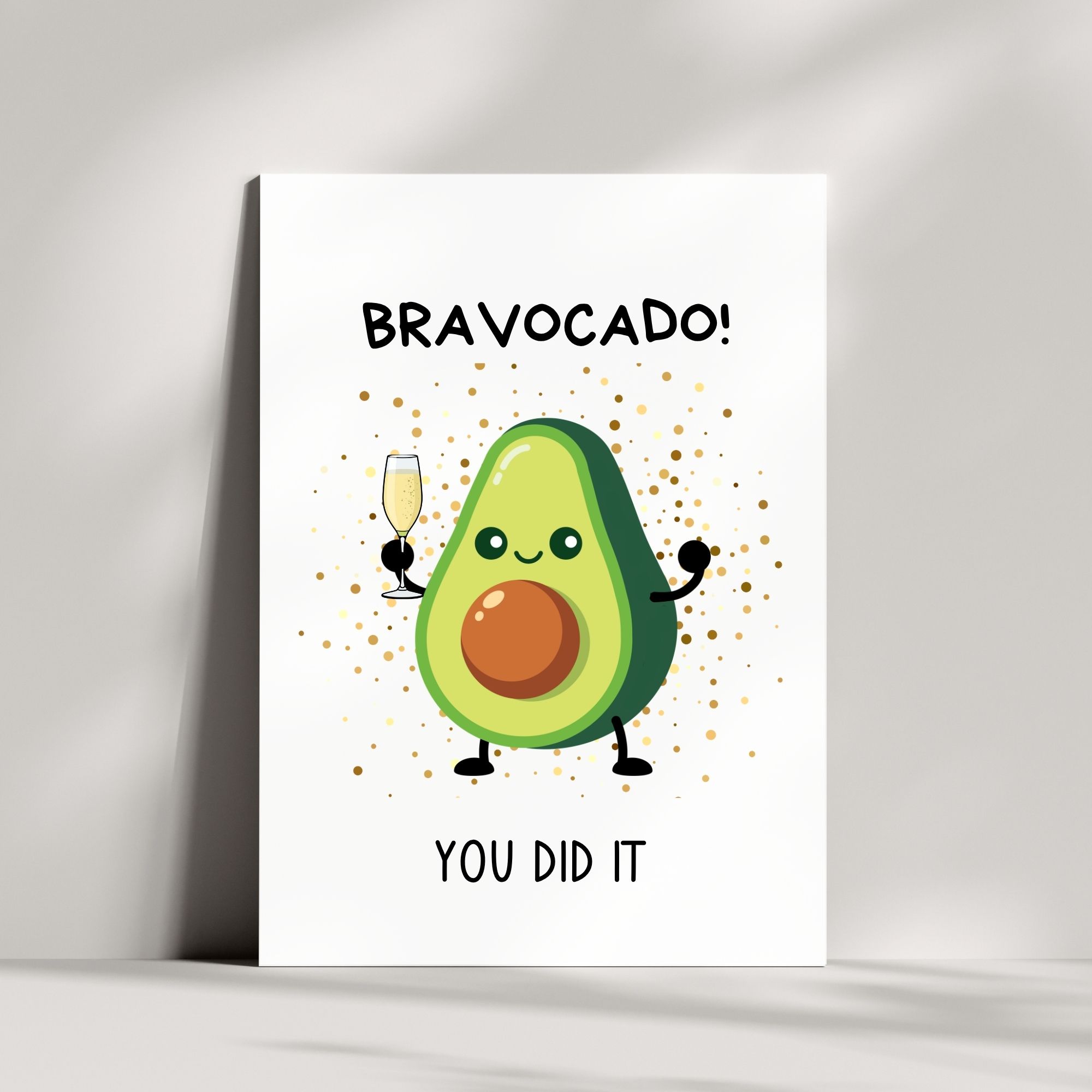 Lustige Glückwunschkarte | Bravocado