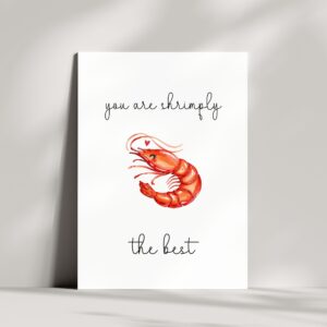 Dankeskarte | You are shrimply the best 🦐