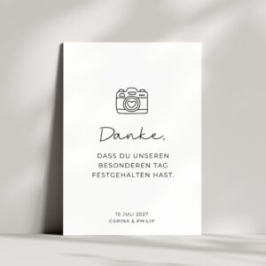 Dankeskarte-fotograph